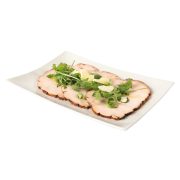 Fesa di tacchino 
con rucola e formaggio