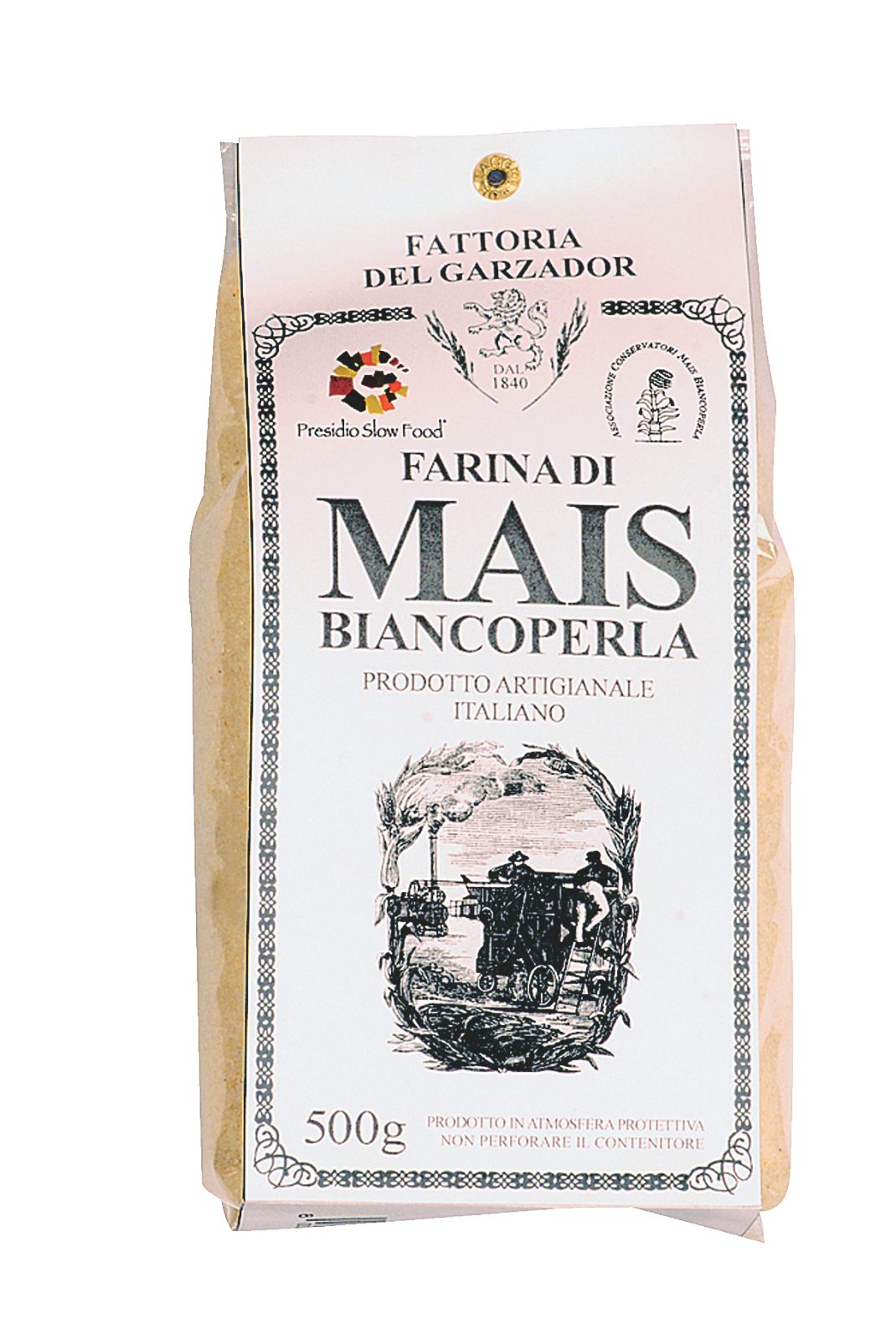 Farina di mais bianca
