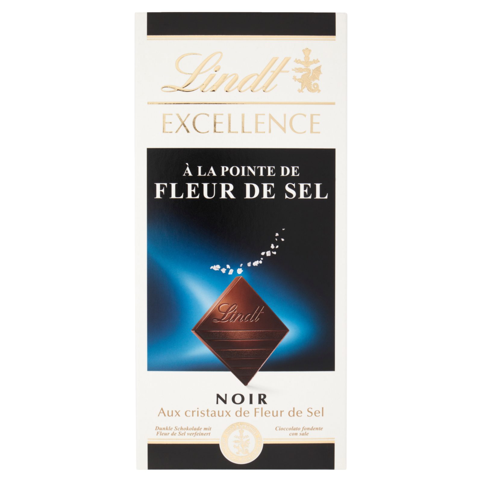 Tavoletta di cioccolato fondente con sale Excellence
