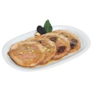 Tacchinella ripiena con prugne, castagne
e pistacchi