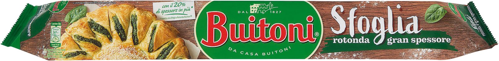 Pasta sfoglia rotonda Gran Spessore
