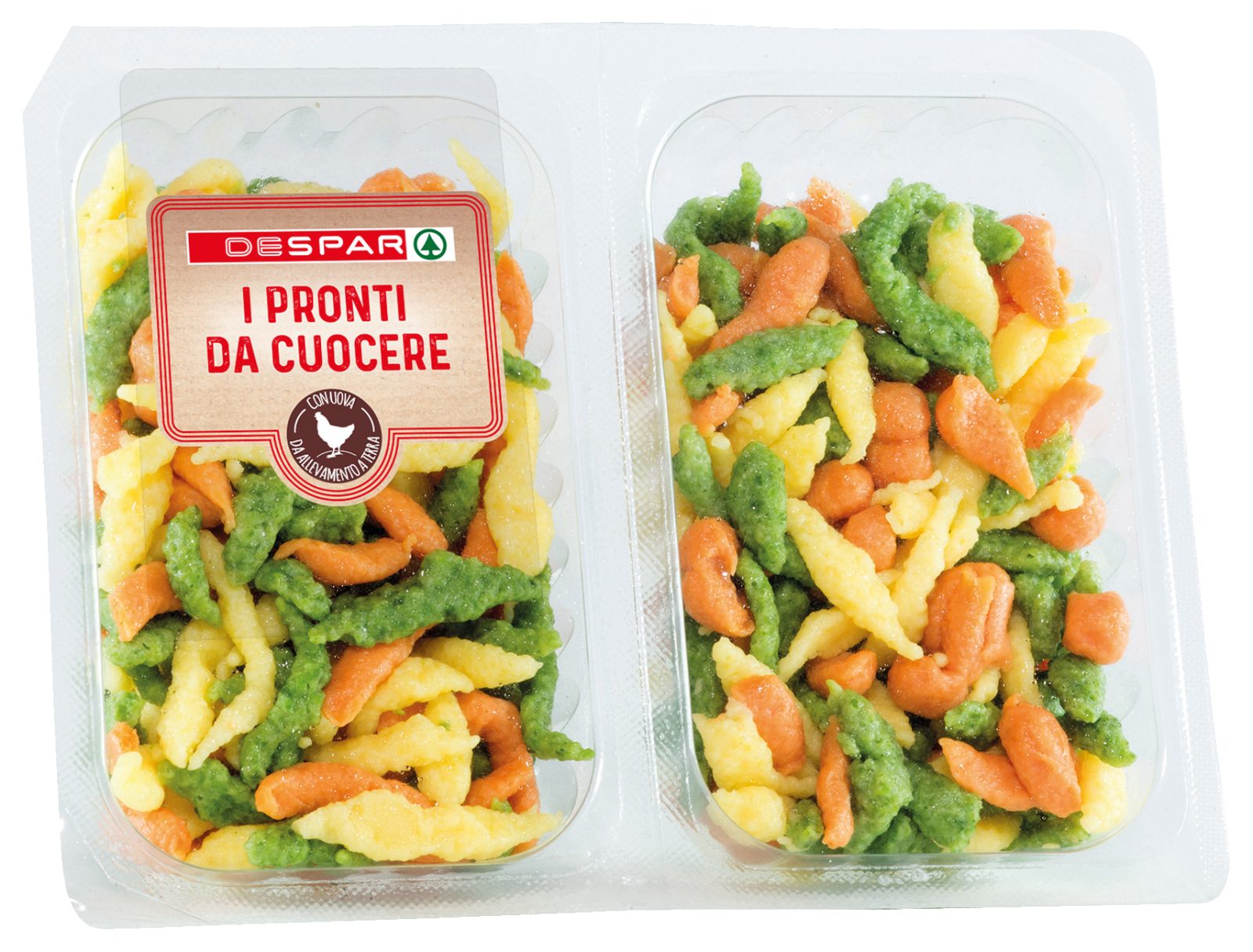 Spatzle Tricolore