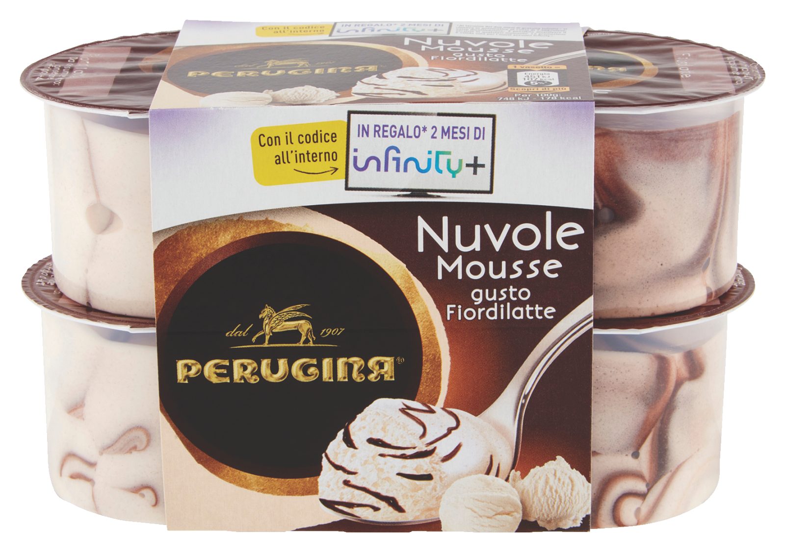 Nuvole Mousse Gusto Fiordilatte