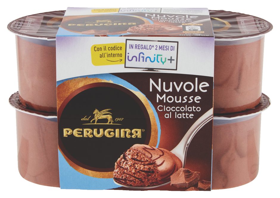 Nuvole Mousse Cioccolato al Latte