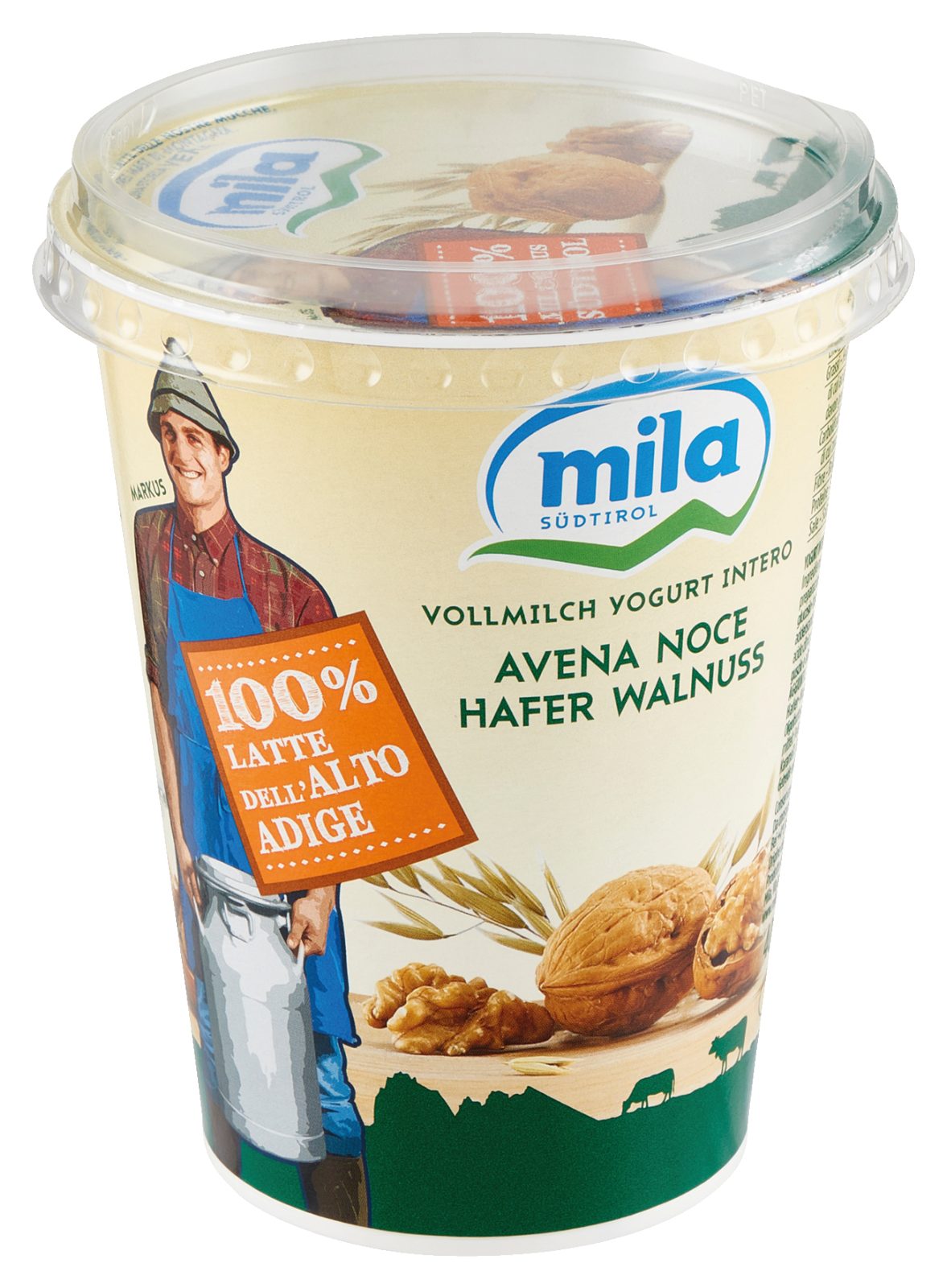 Vollmilchjoghurt Hafer Walnuss