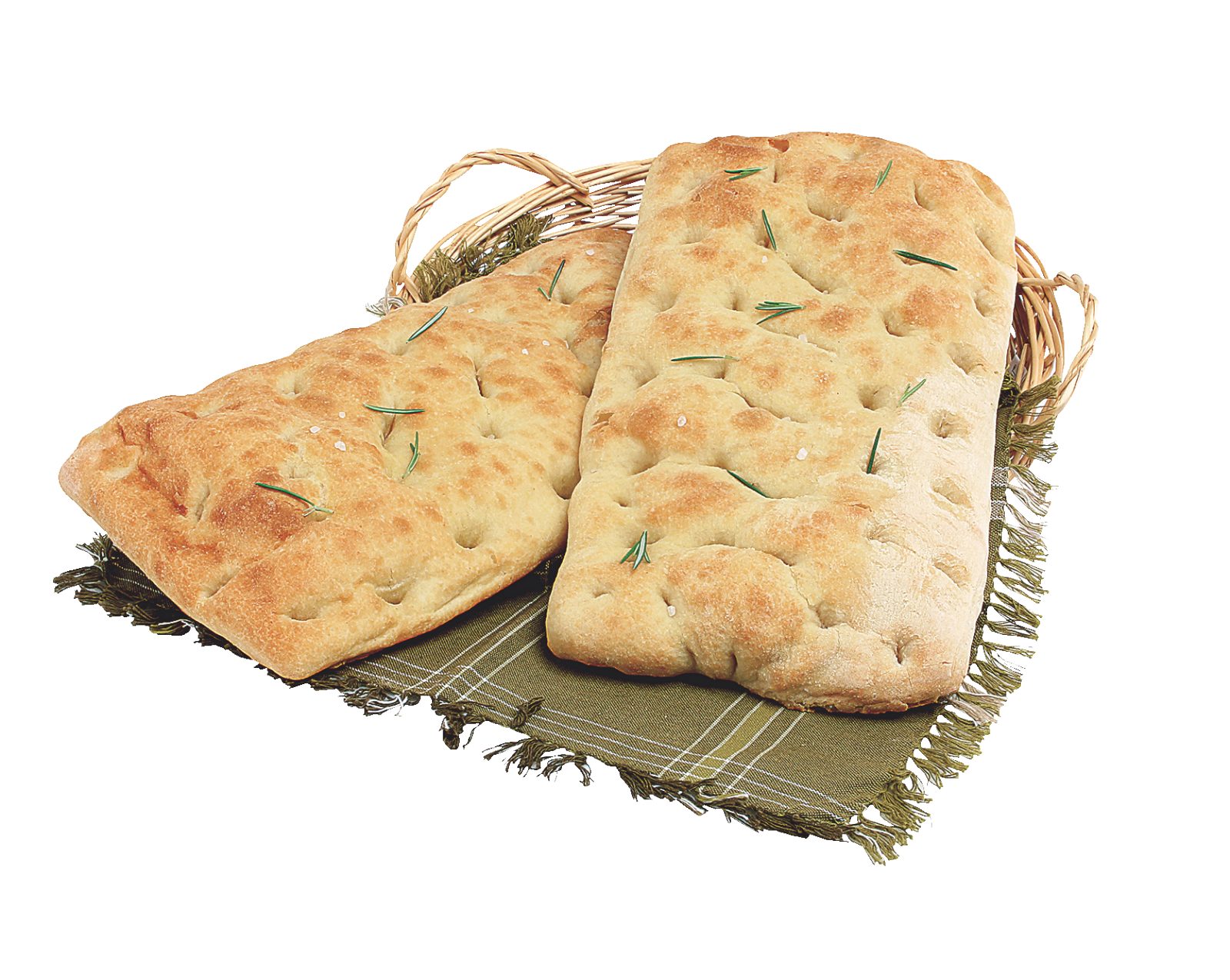 Focaccia Romana Cotta Su Pietra*