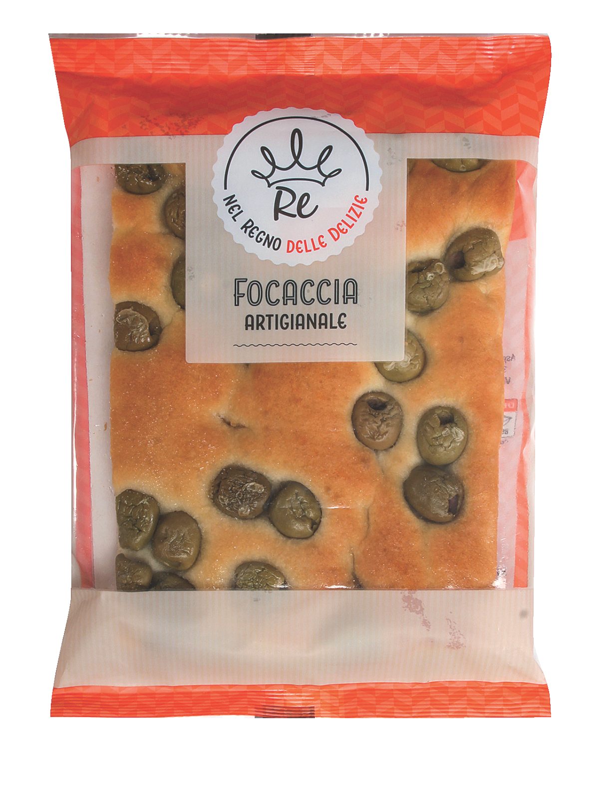 Focaccia con olive