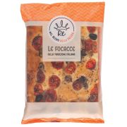 Focaccia olive e pomodorini