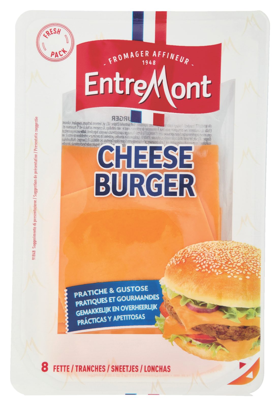 Käsescheiben Cheese Burger