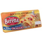 Cubetti di pancetta 
affumicata