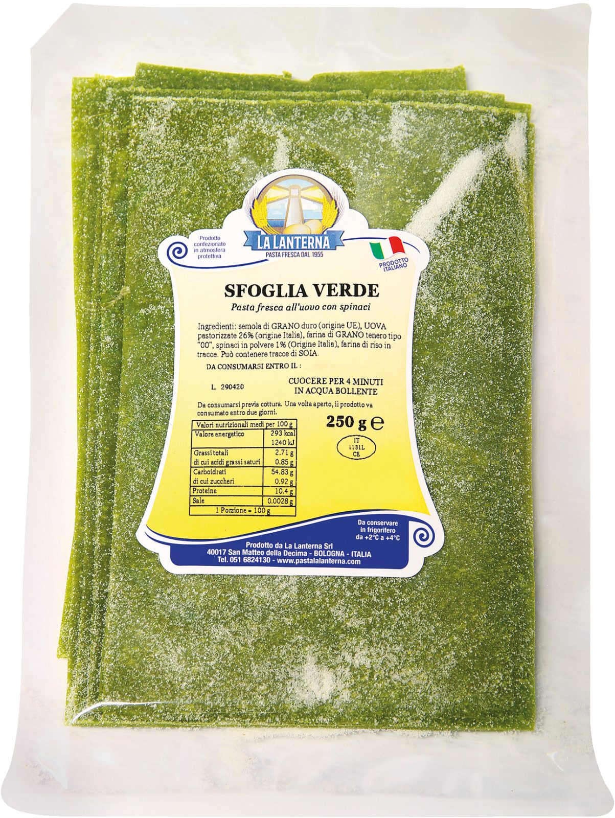 Sfoglia verde La Lanterna