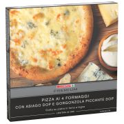 Pizza ai 4 Formaggi con Asiago DOP e Gorgonzola Piccante DOP surgelata