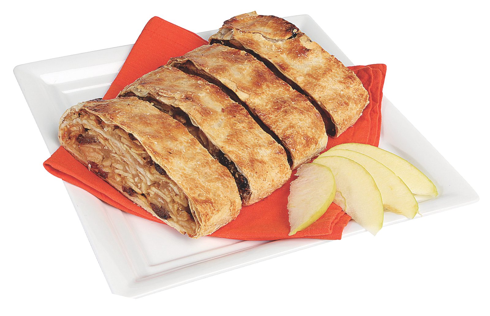 Fetta strudel di mele