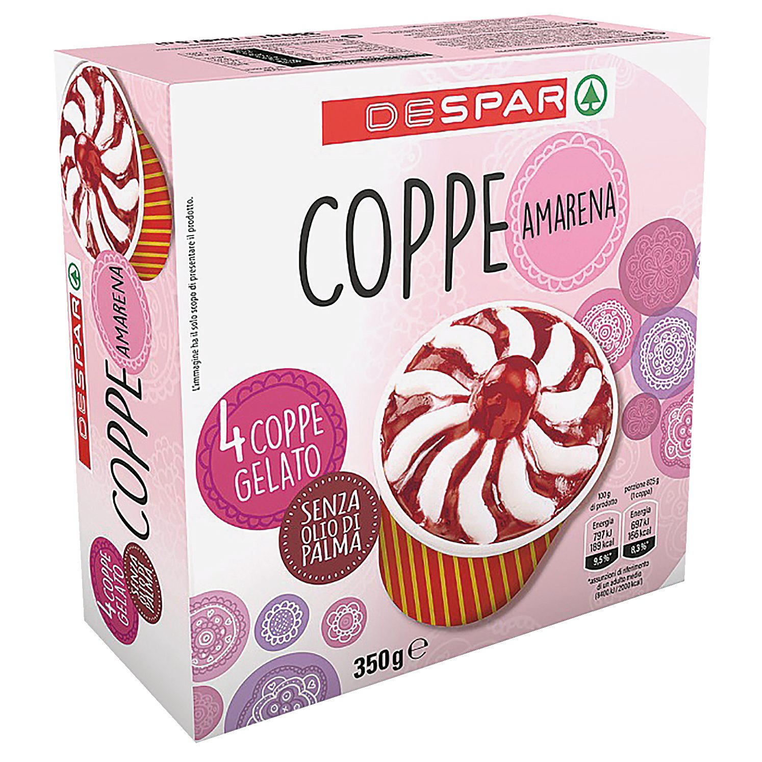 4 Coppe Amarena