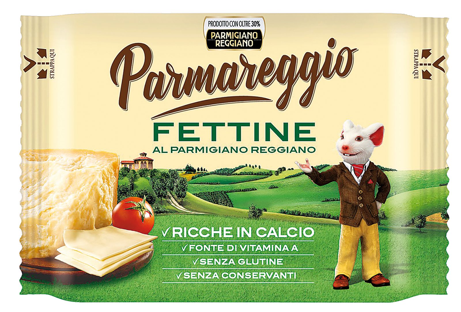 Fettine al Parmigiano Reggiano