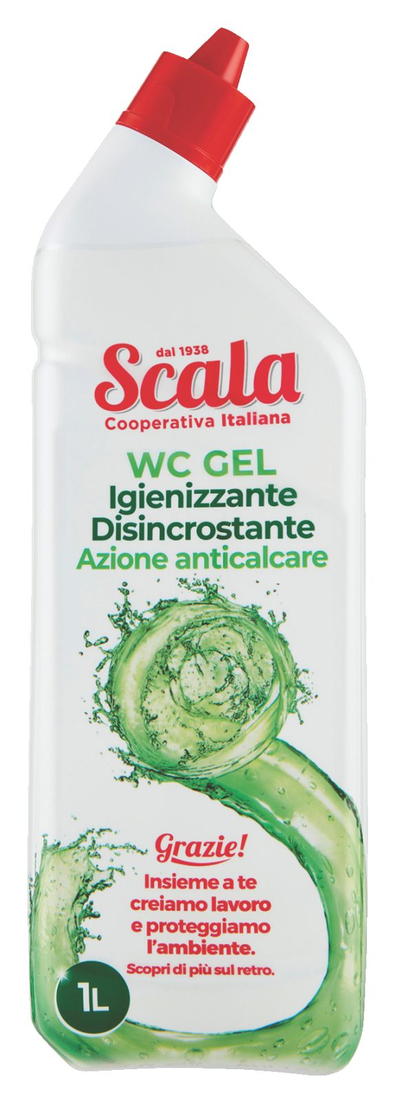 WC-Gel desinfizierend und entkalkend