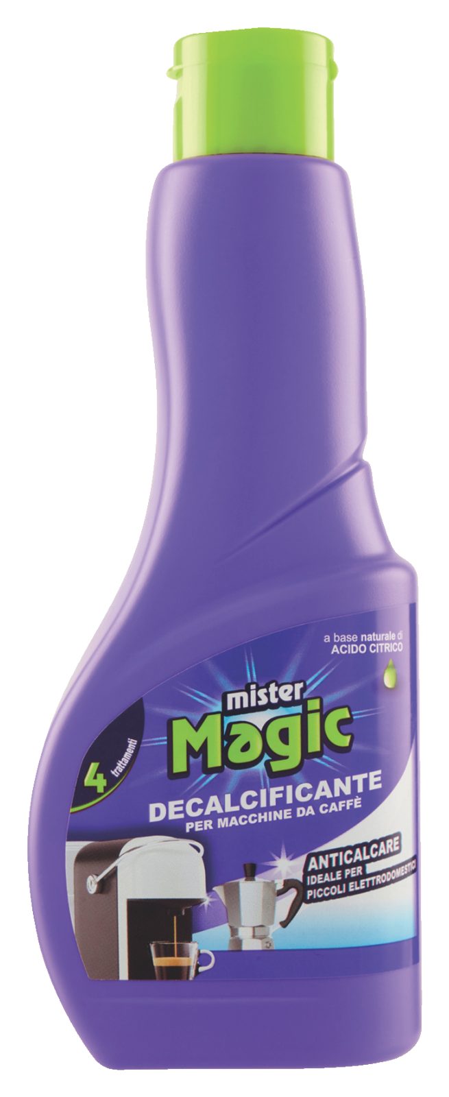 mister Magic Decalcificante per Macchine da Caffè 200 ml ->