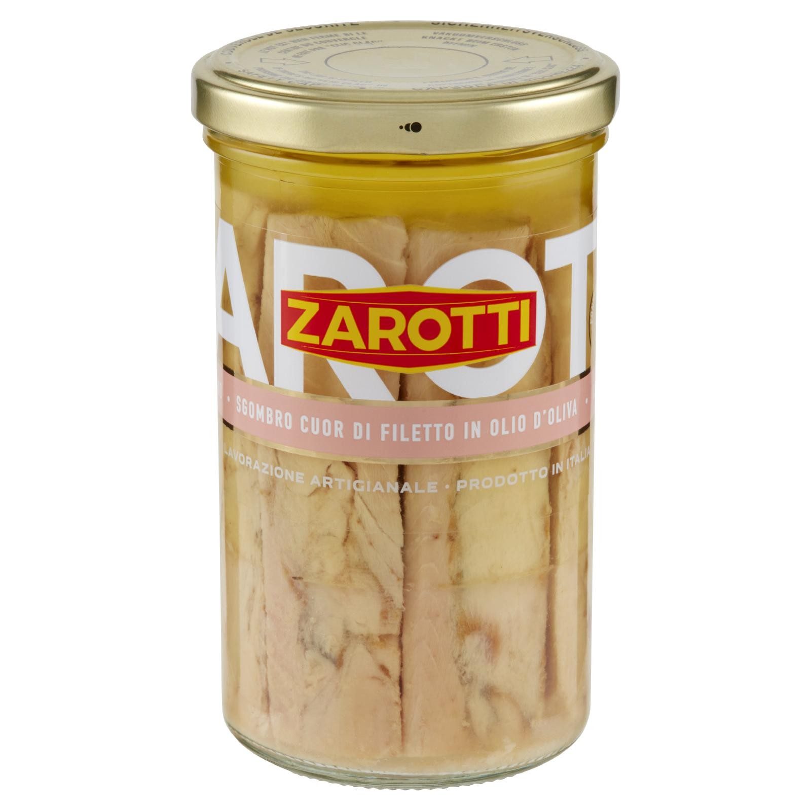 Filetto Cuor
di Sgombro
in olio di oliva