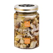 Funghi alla boscaiola in olio di girasole