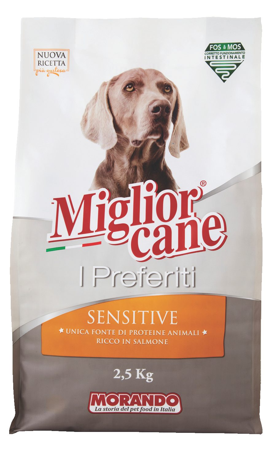 Alimento secco per cani I Preferiti Ricco in Salmone