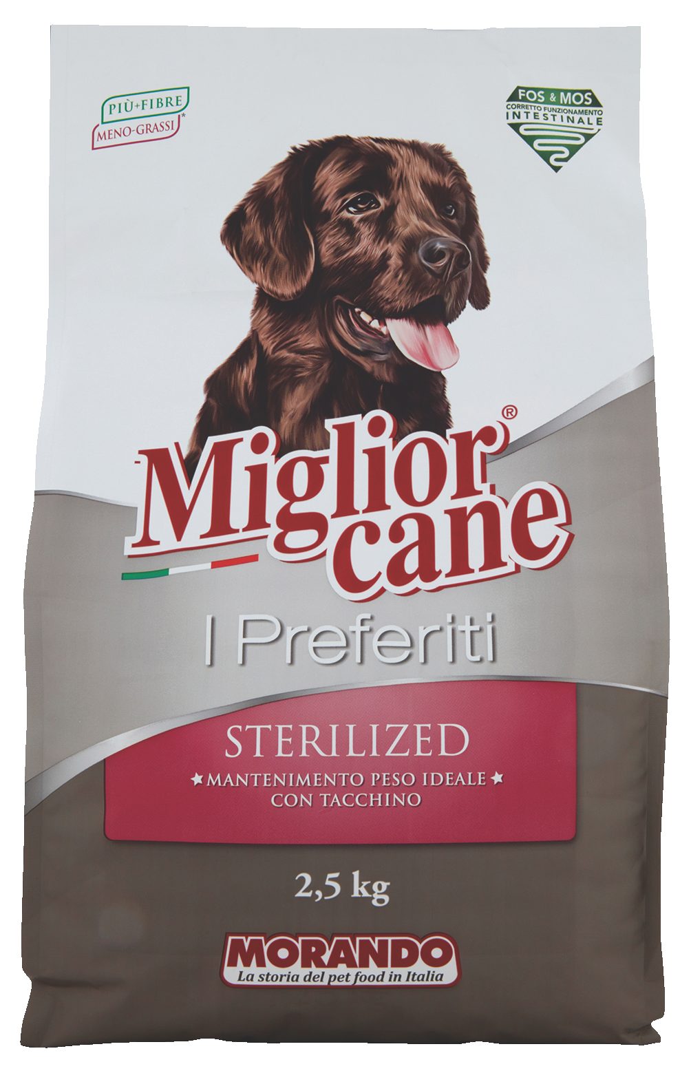Alimento secco per cani I Preferiti Tacchino