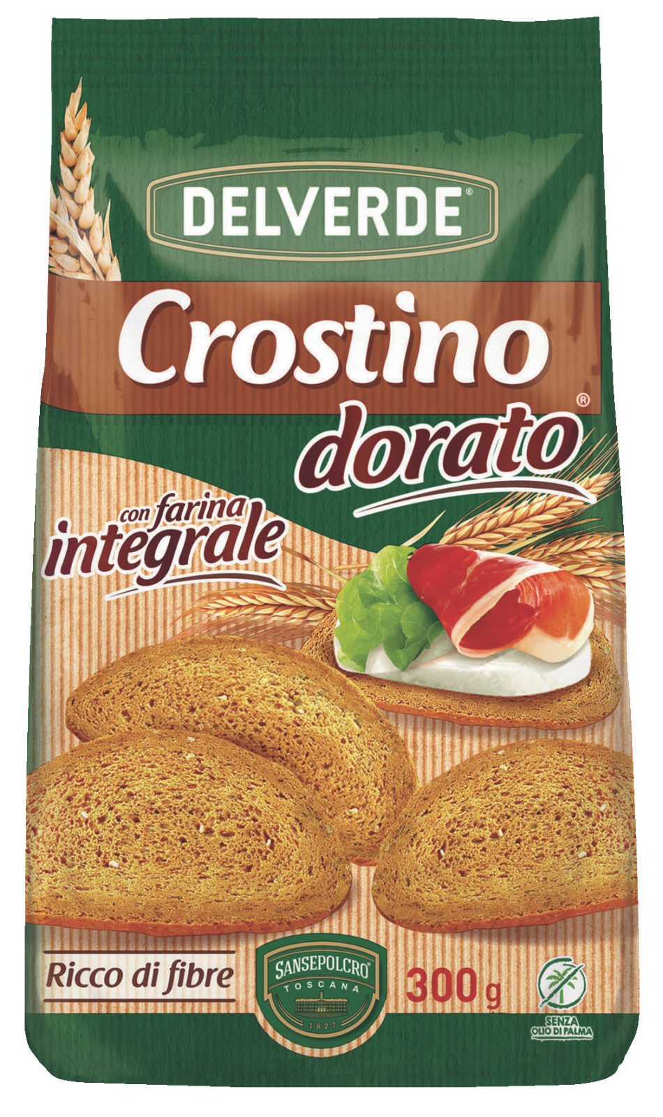 Crostino dorato con farina Integrale