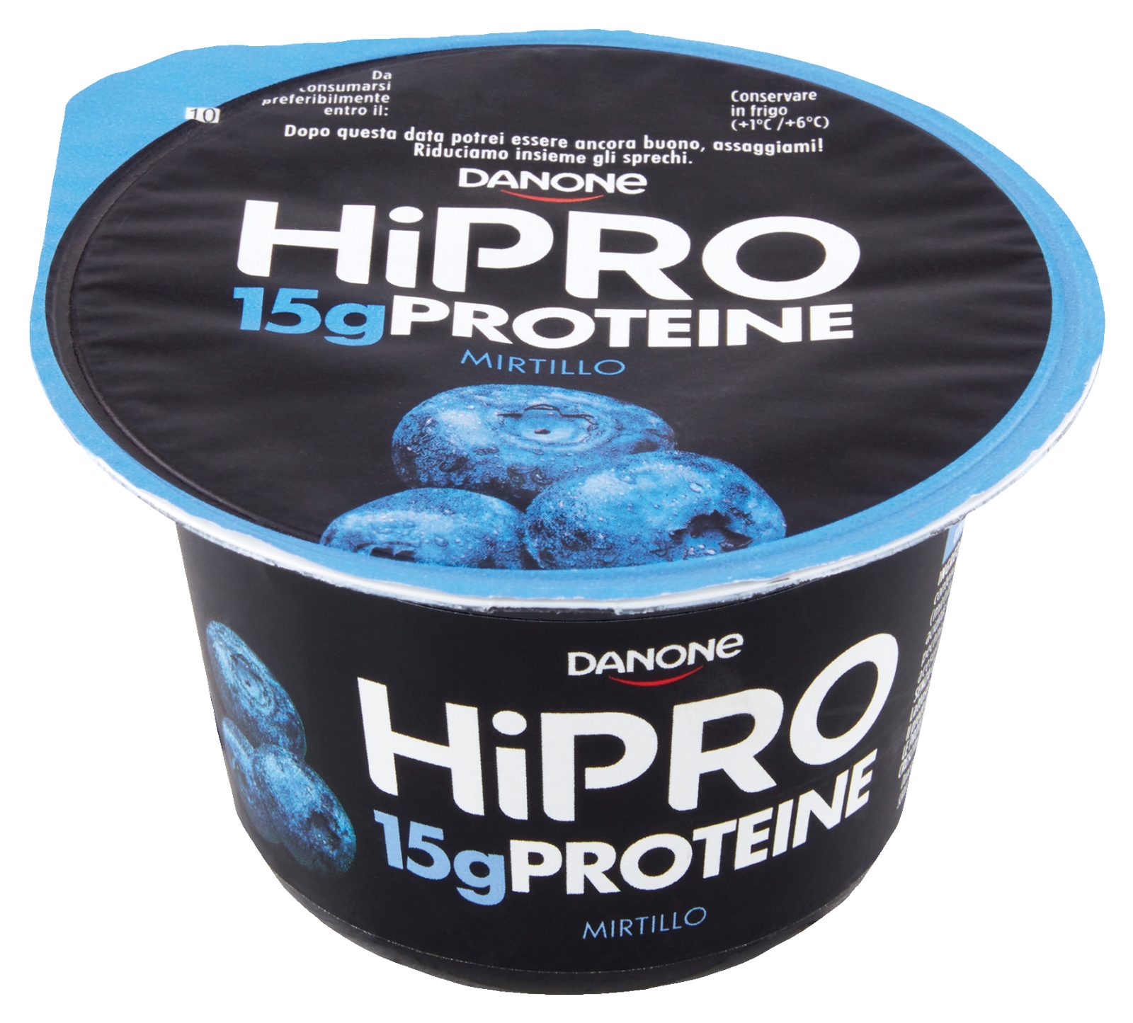 Yogurt Hipro mirtillo 