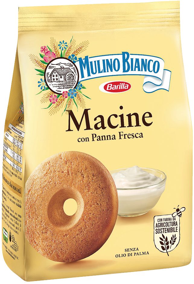 Biscotti Macine con Panna Fresca
