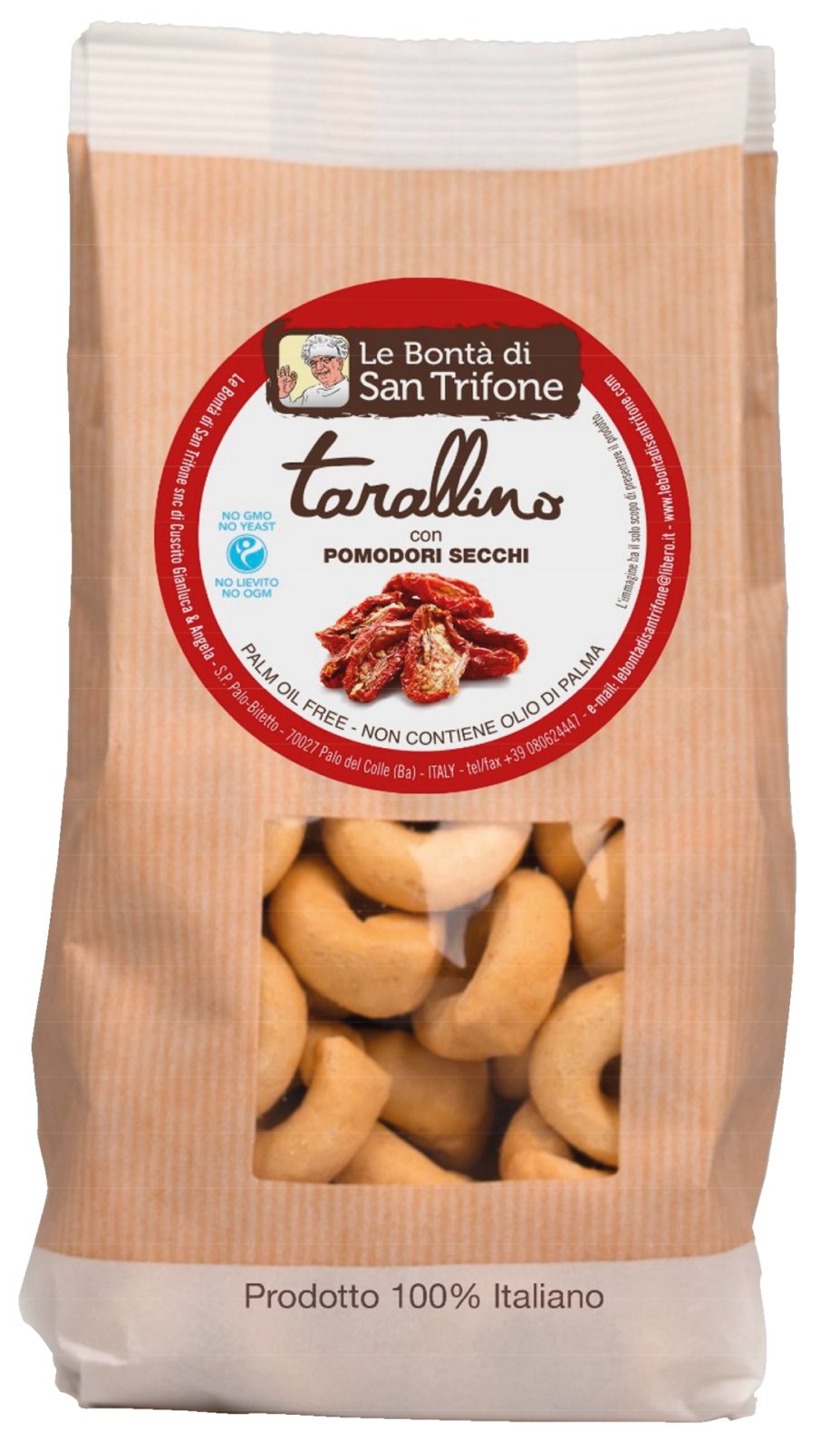 Tarallini con pomodori secchi