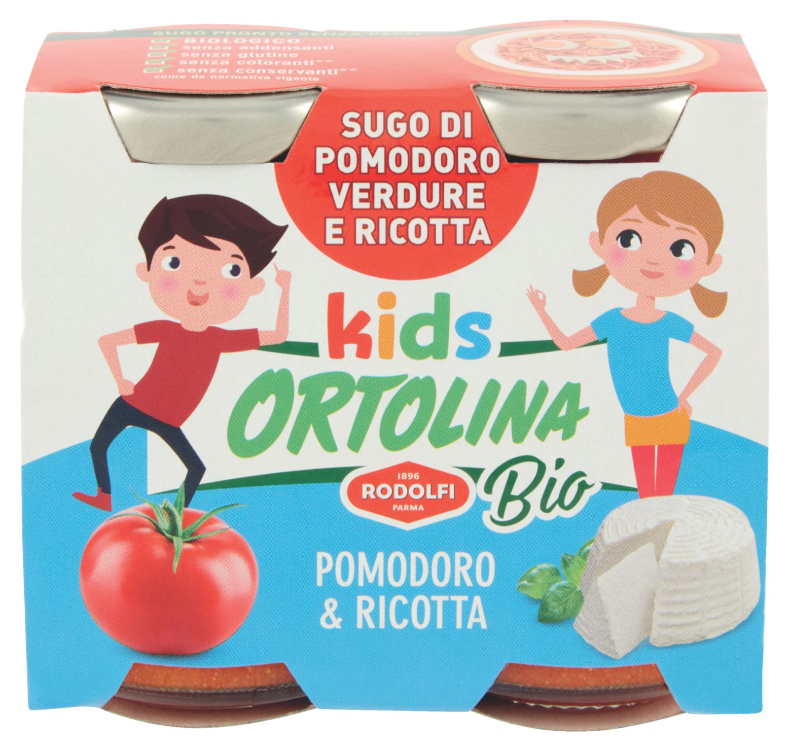 Bio-Tomatensauce Ortolina Kids