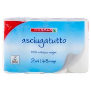 Asciugatutto
4 rotoli