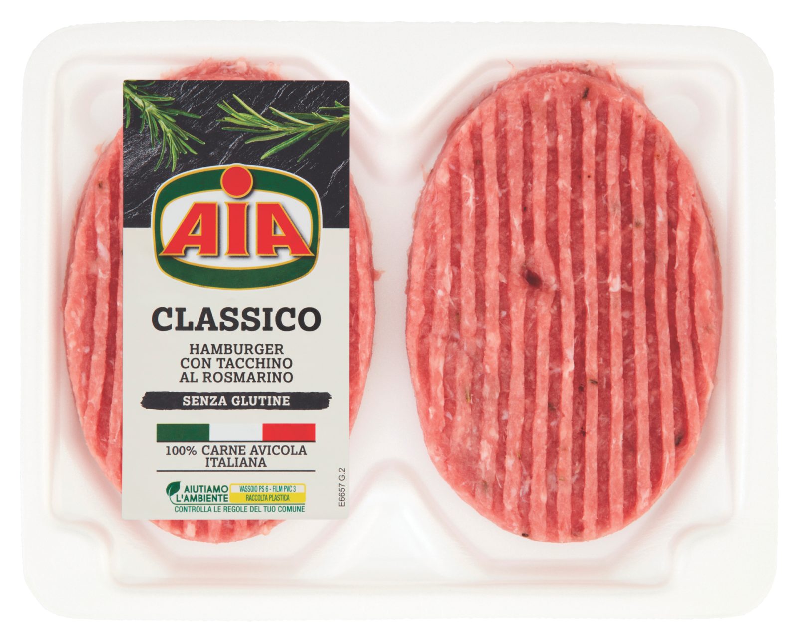 Hamburger aus Putenfleisch klassisch