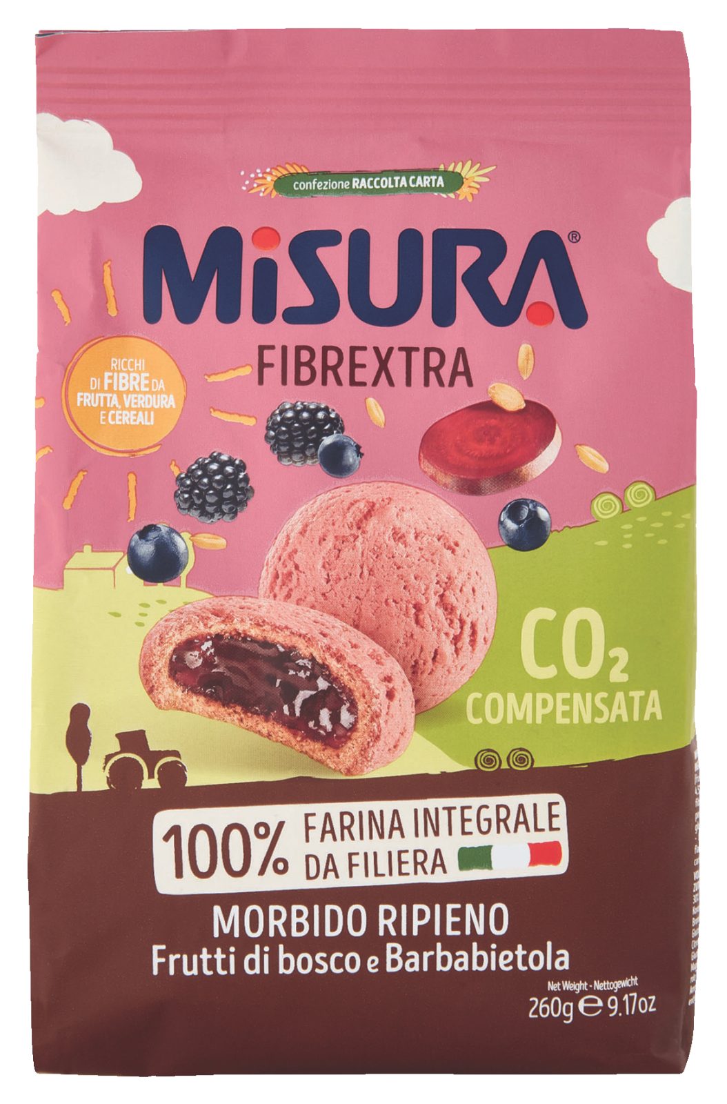 Frollini Misura Frutti Di Bosco Bar Viola 