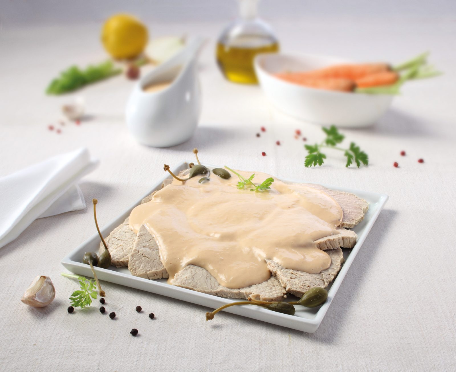 Kalbfleisch mit Thunfischsauce Vitello Tonnato