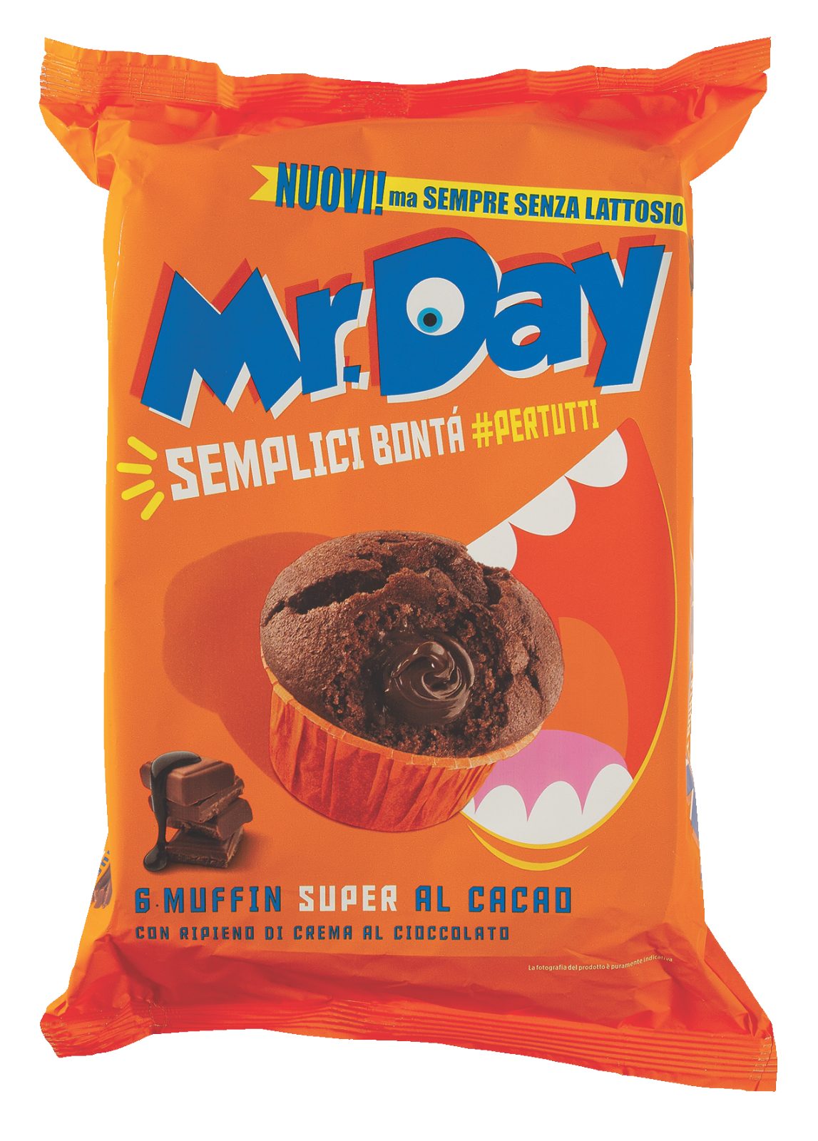 Muffin al cacao Mr. Day