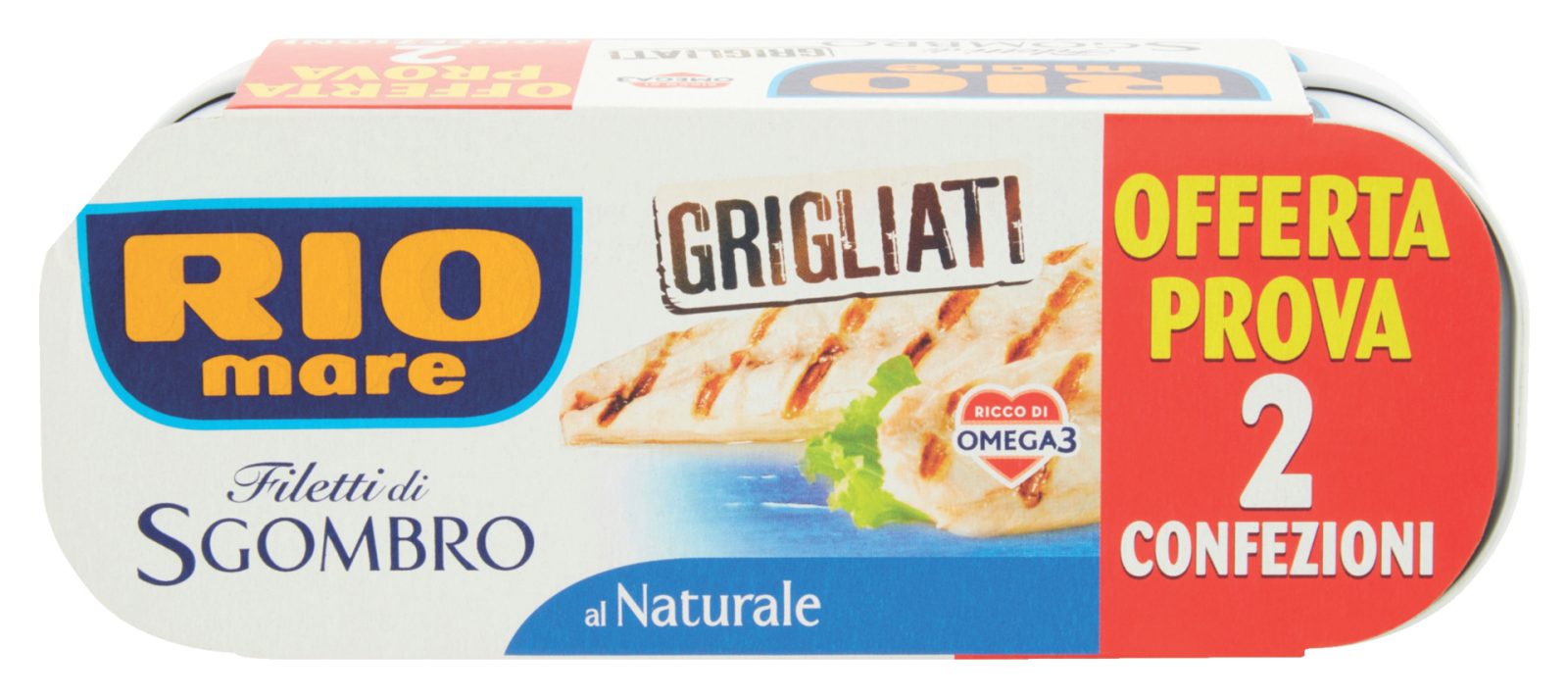Filetti di Sgombro Grigliati al Naturale