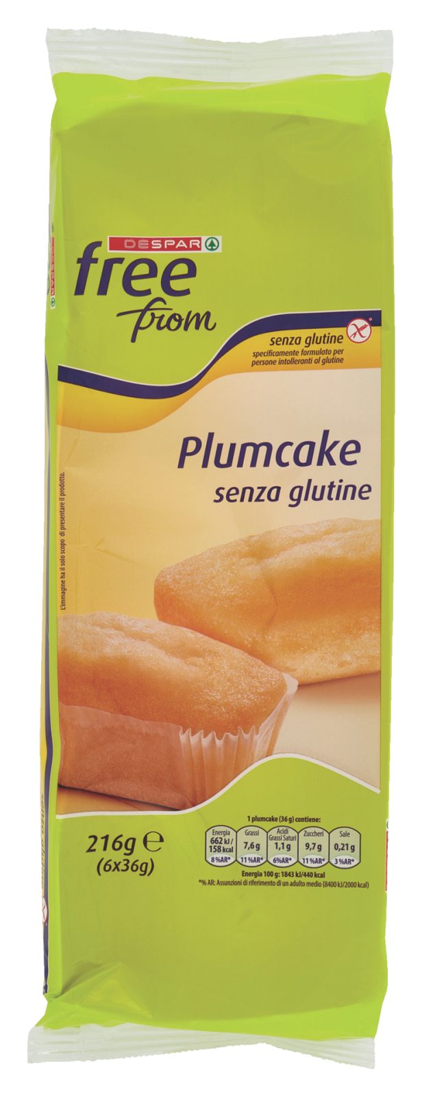 Plumcake Classico senza glutine