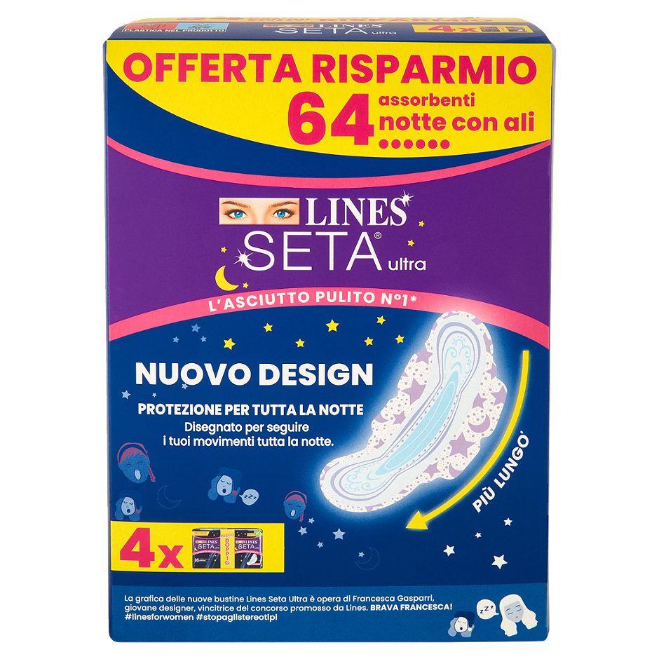 Assorbenti Ultra  notte con ali