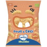 Pouff con Ceci, Disney LaCaricaDei101, Snack Biologico, Senza Glutine, adatto dai 12 mesi