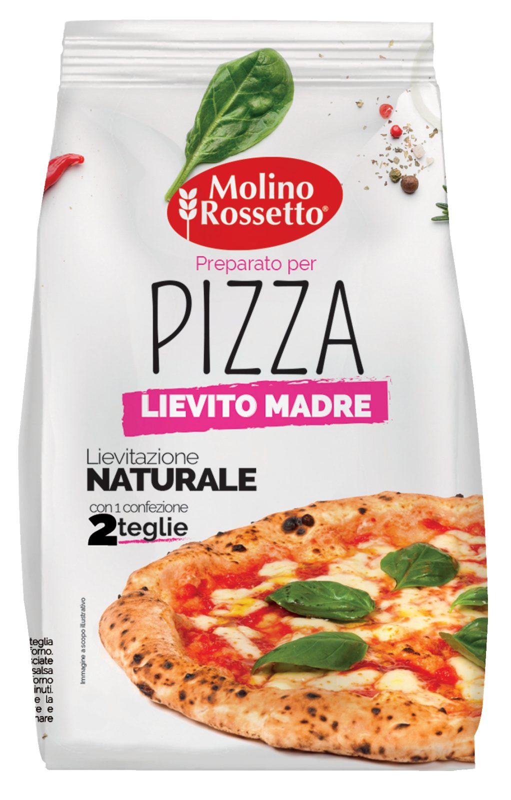 Backmischung für Pizza mit Sauerteig