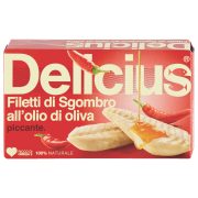 Makrelenfilets in Olivenöl scharf