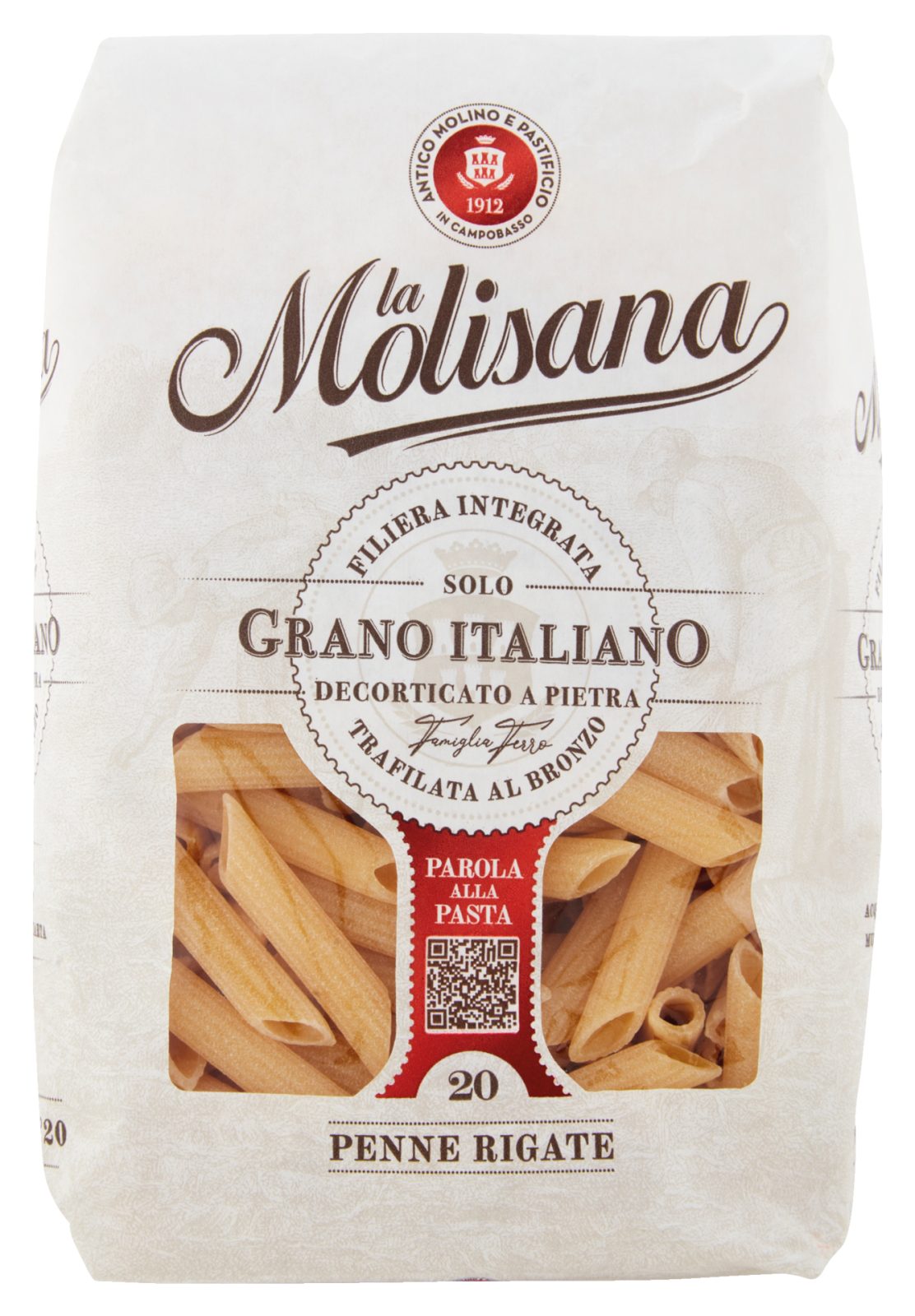 Pasta di semola Penne Rigate