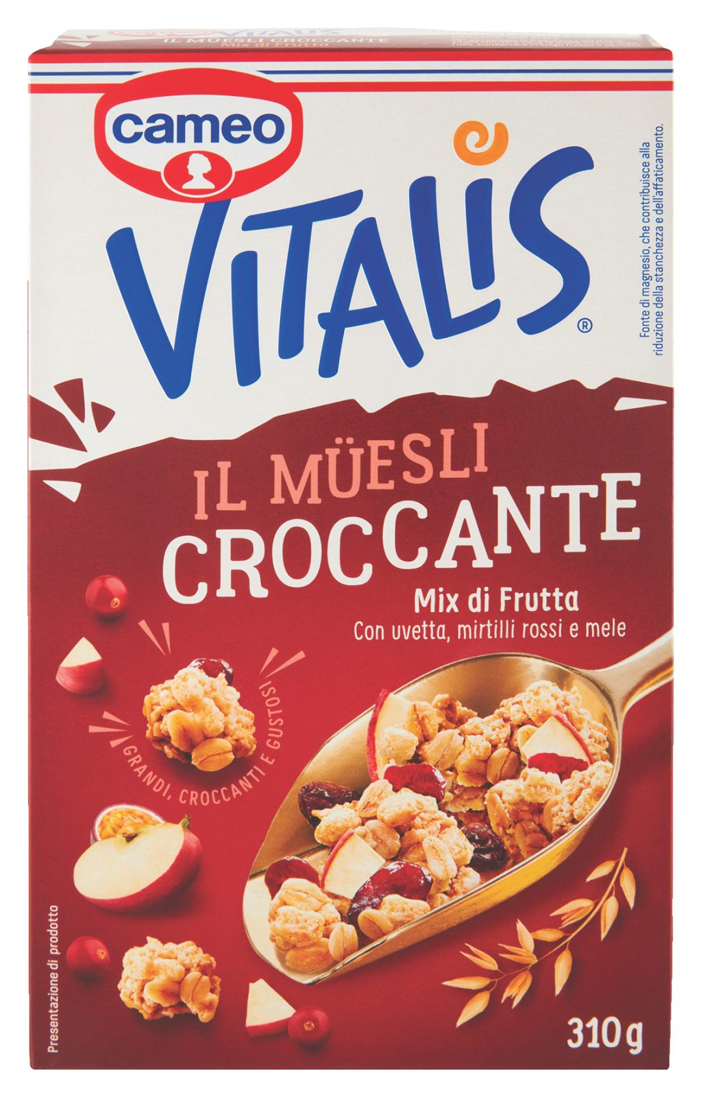 Müesli Croccante Mix di Frutta Vitalis