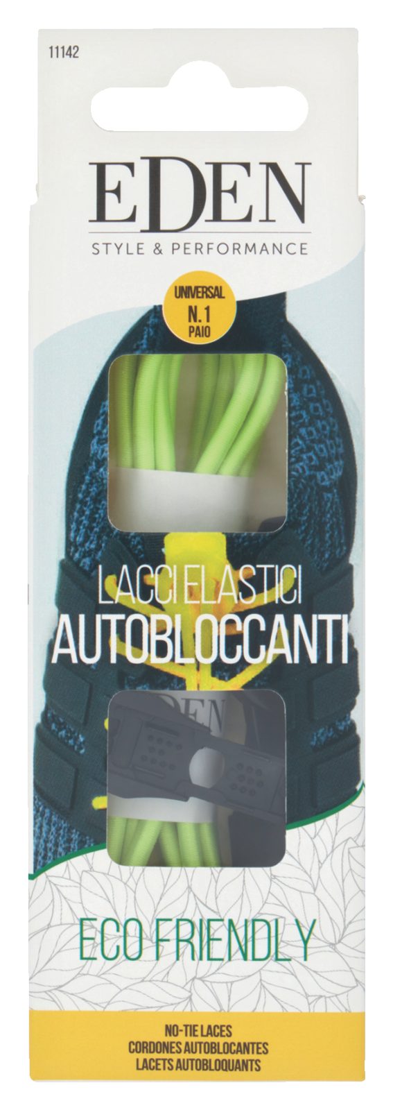 Lacci Elastici Autobloccanti Universal 1 Paio