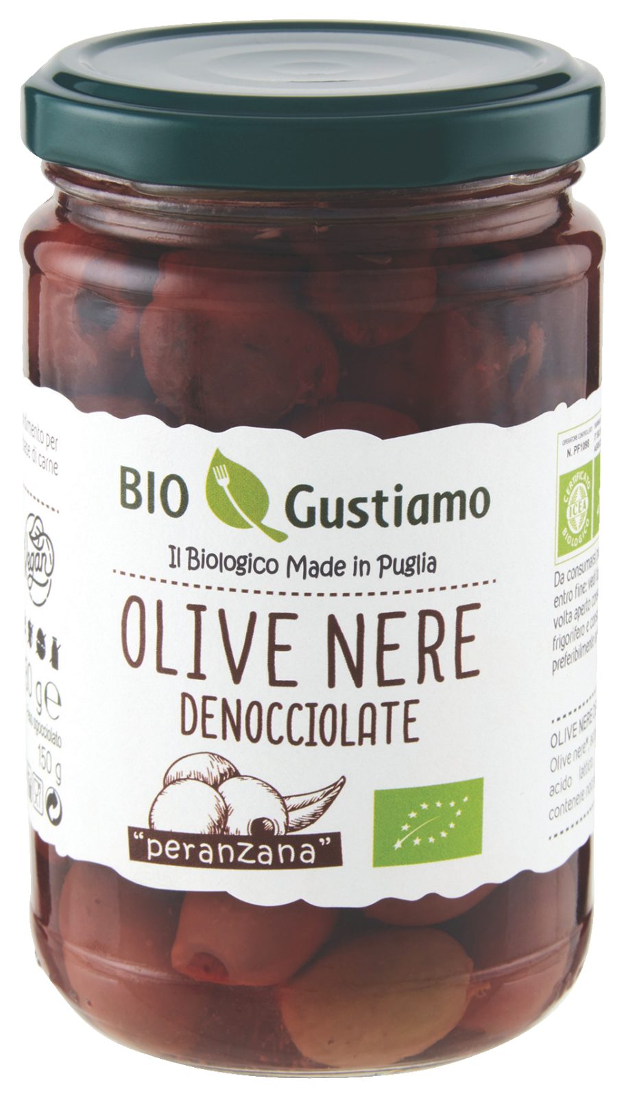 Olive nere denocciolate Puglia