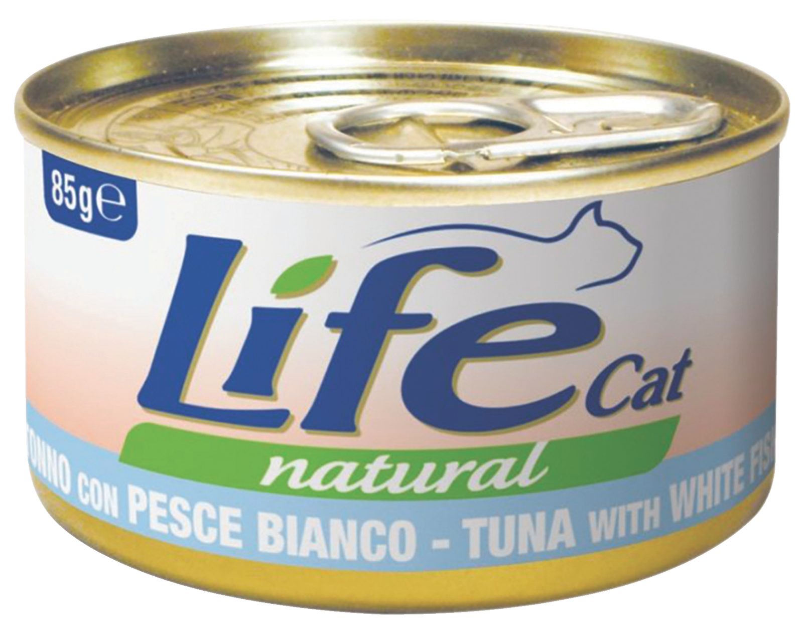 Alimento umido per gatto Tonno con pesce bianco