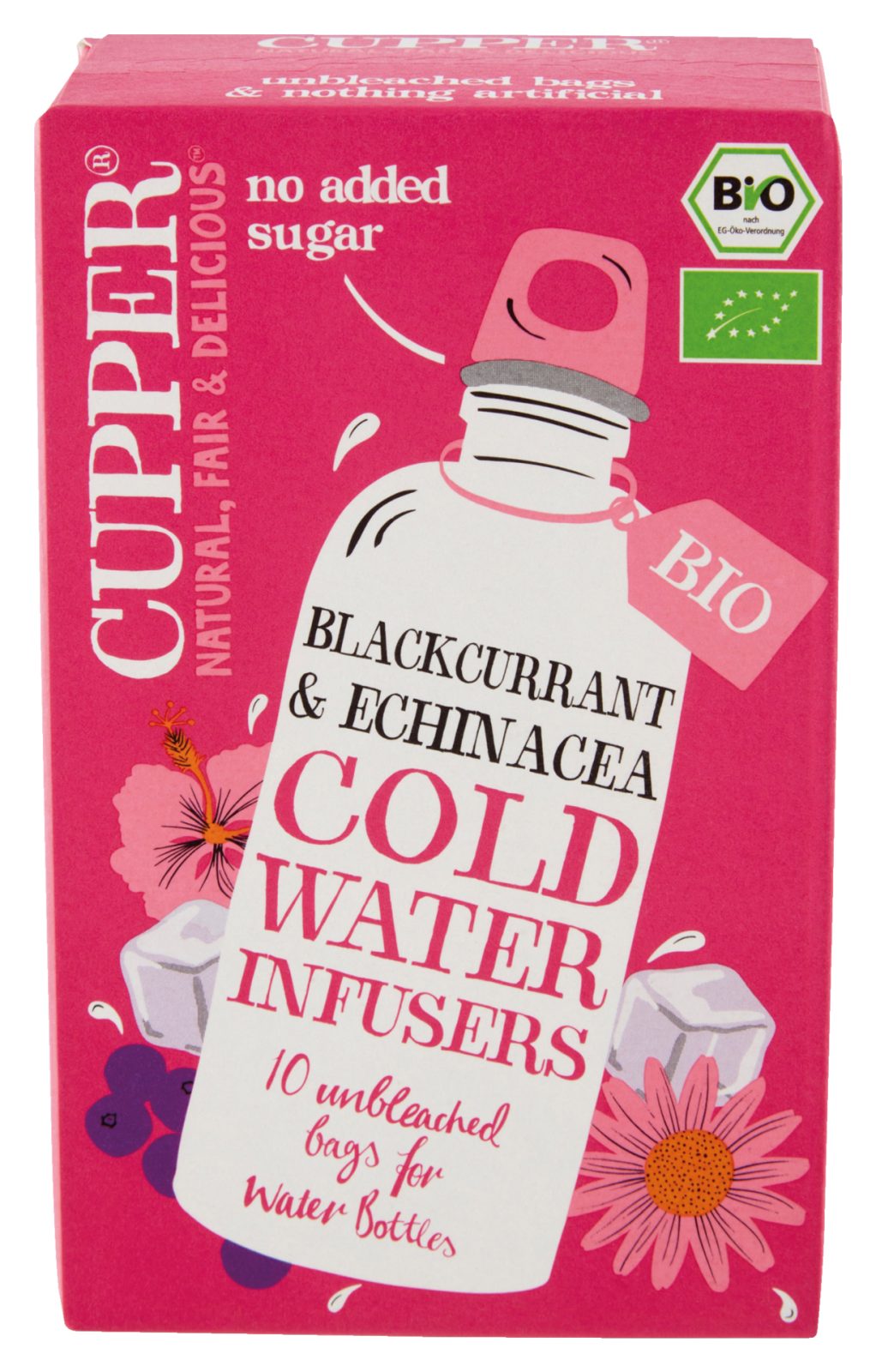 Infuso a freddo Biologico di Ribes Nero e Echinacea 10 bustine