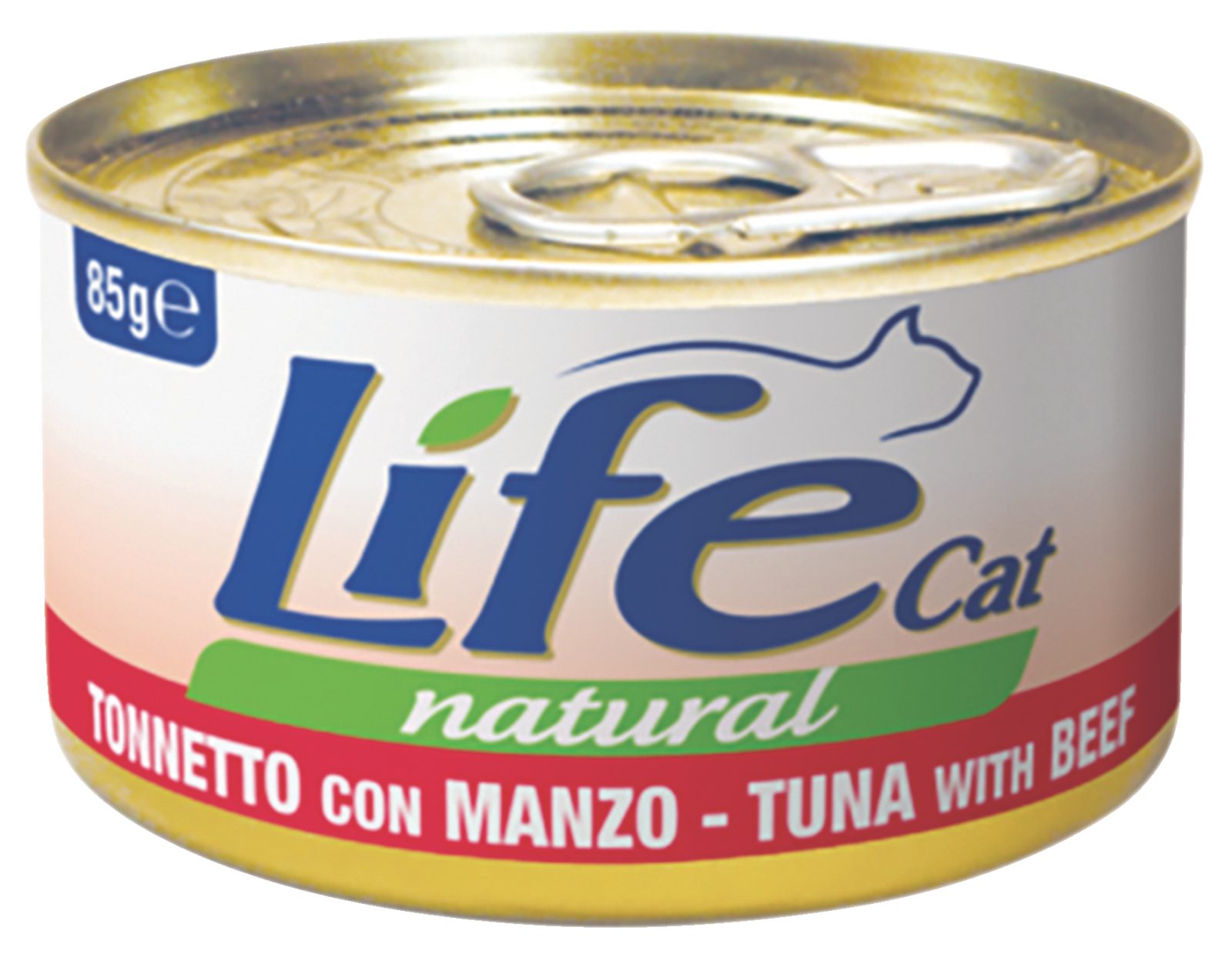 Alimento umido per gatto Tonnetto con Manzo