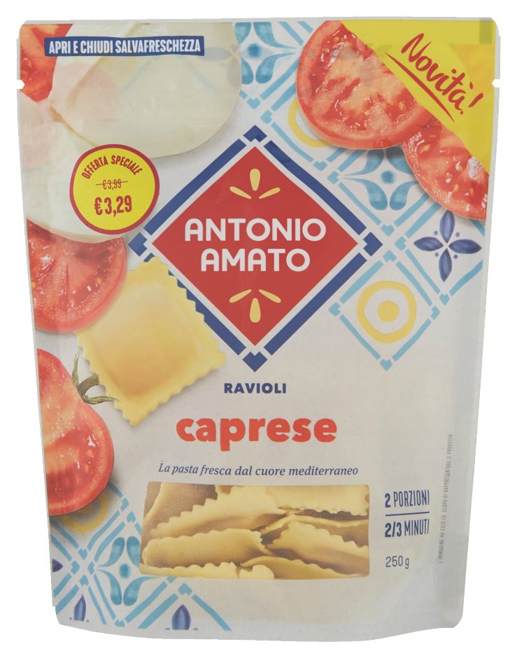 Gefüllte Teigwaren Caprese Amato