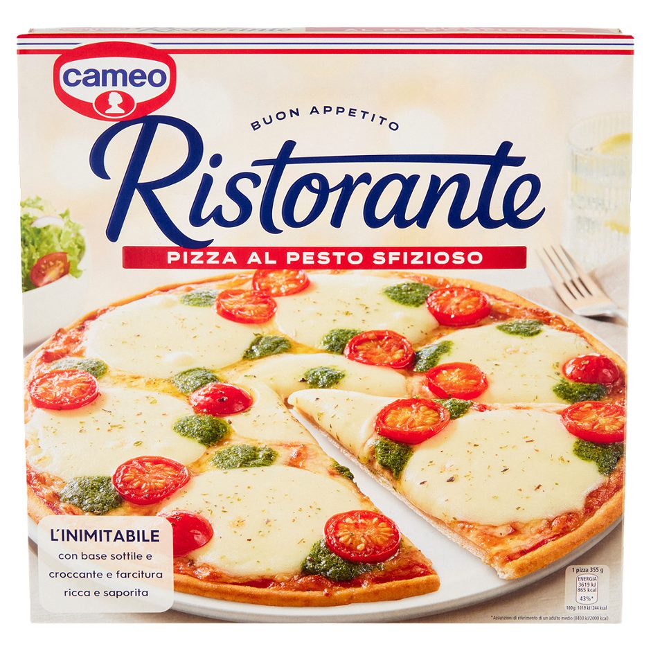 Pizza Ristorante al Pesto Sfizioso